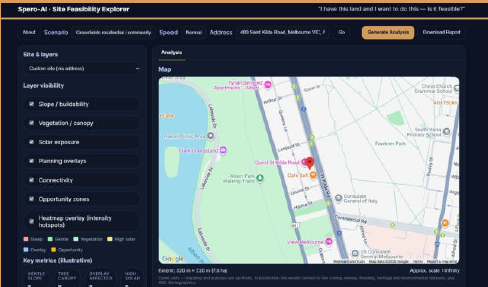 Site Intelligence Map - example